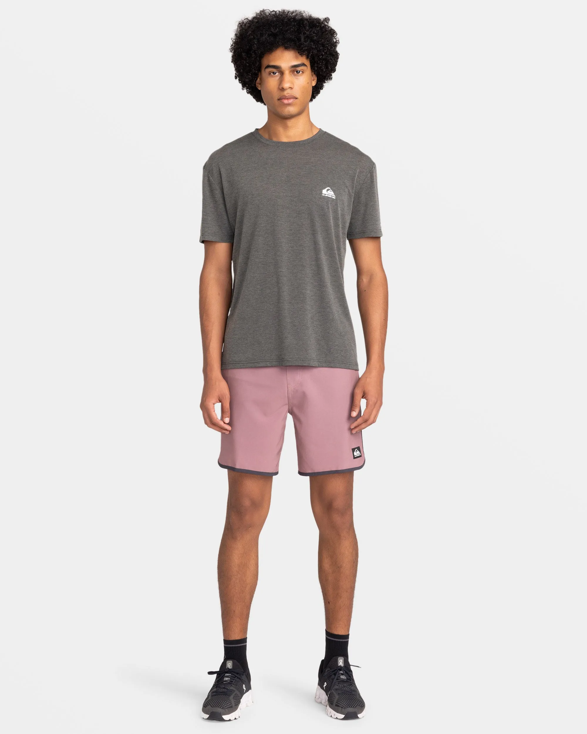 Coastal Run T-Shirt - Black Heather sold by Quiksilver product image thumbnail 5
