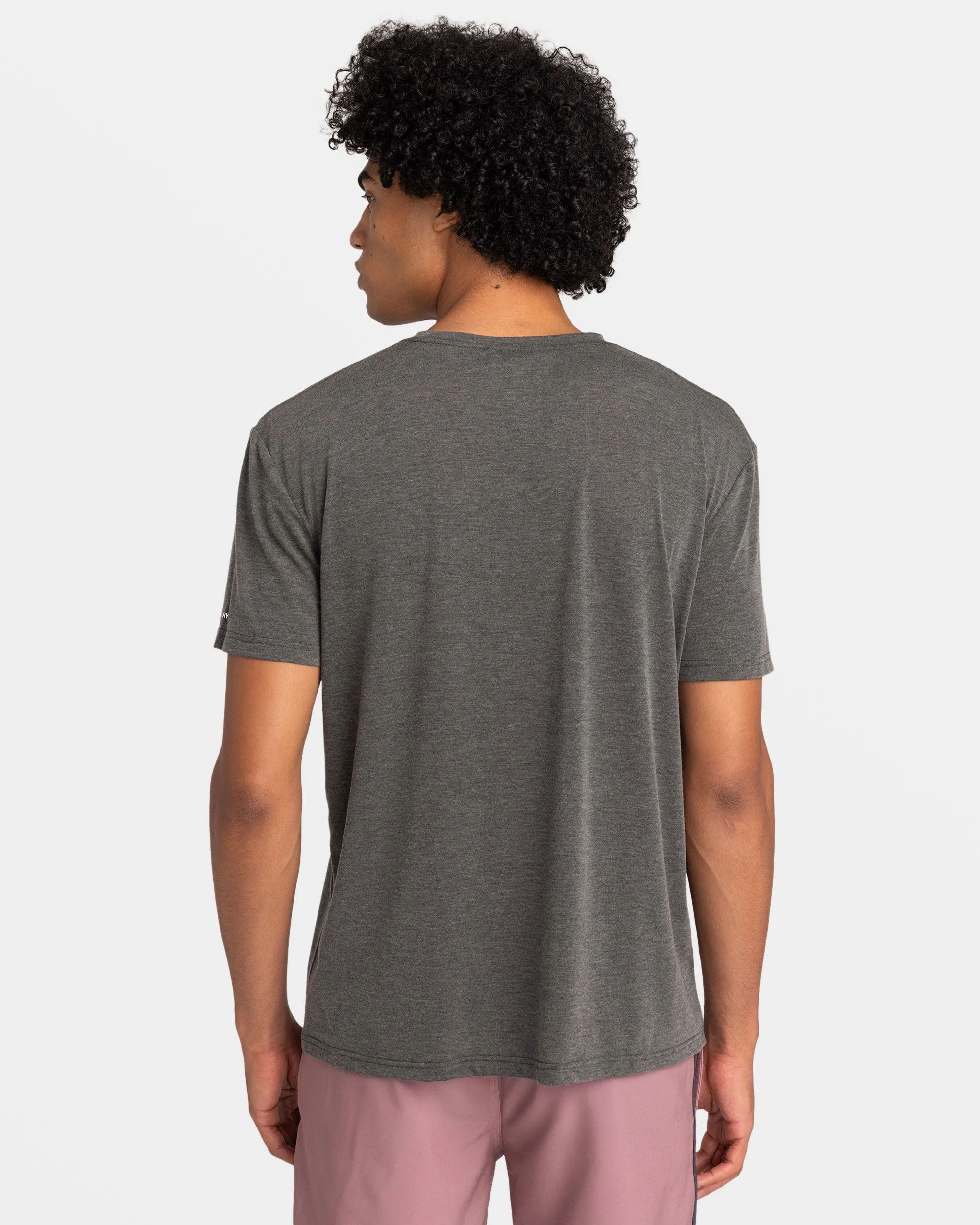 Coastal Run T-Shirt - Black Heather sold by Quiksilver product image thumbnail 4