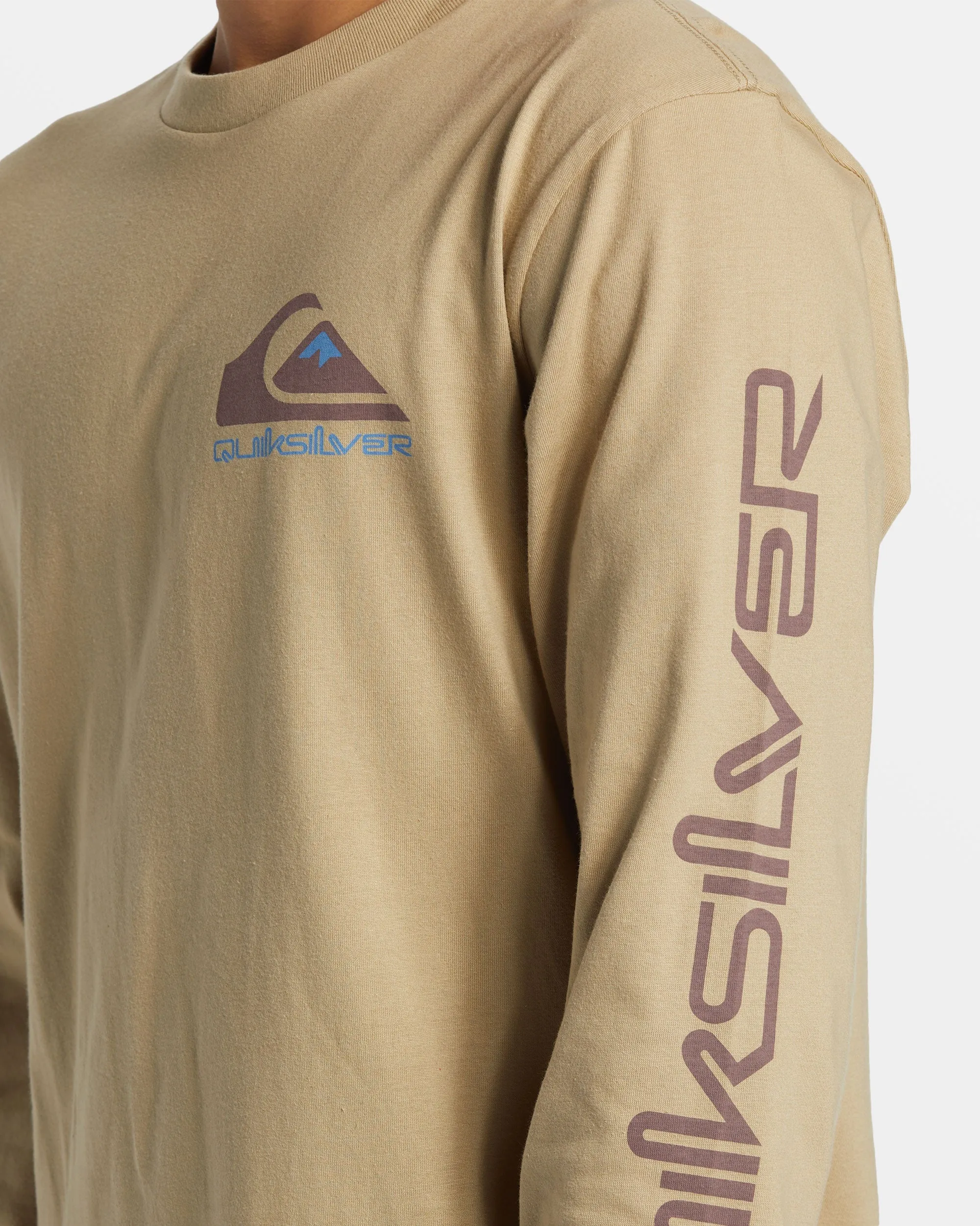 Comp Logo Long Sleeve T-Shirt - Twill sold by Quiksilver product image thumbnail 5