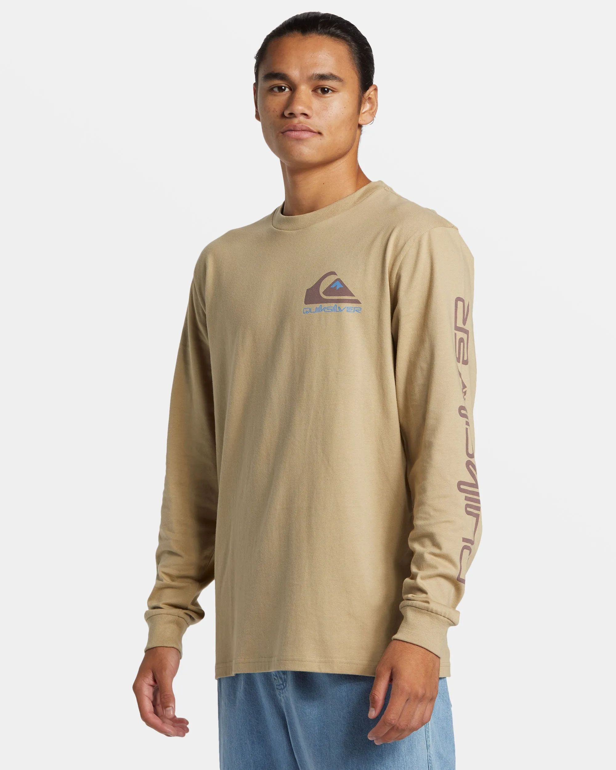 Comp Logo Long Sleeve T-Shirt - Twill sold by Quiksilver product image thumbnail 4