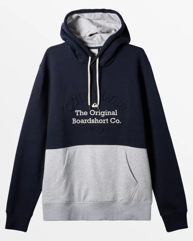 Emboss Hoodie - Navy Blazer sold by Quiksilver