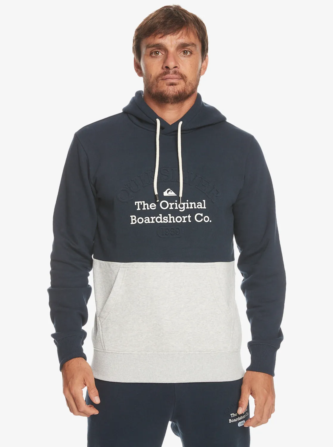 Emboss Hoodie - Navy Blazer sold by Quiksilver product image thumbnail 3