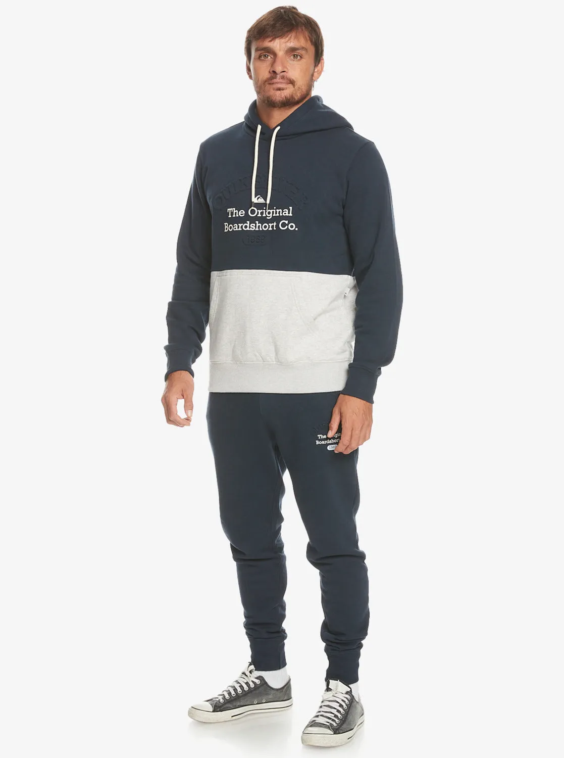 Emboss Hoodie - Navy Blazer sold by Quiksilver product image thumbnail 4