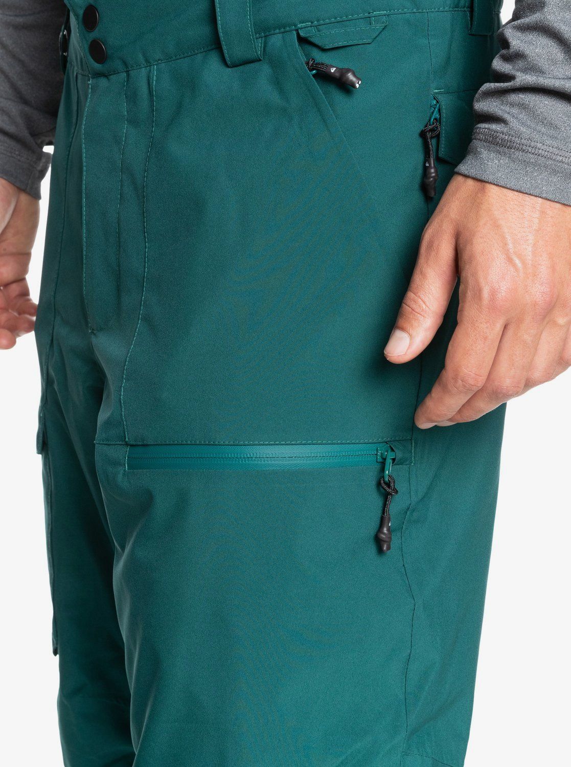 Porter Insulated Snow Pants - True Black Gps Point sold by Quiksilver product image thumbnail 4
