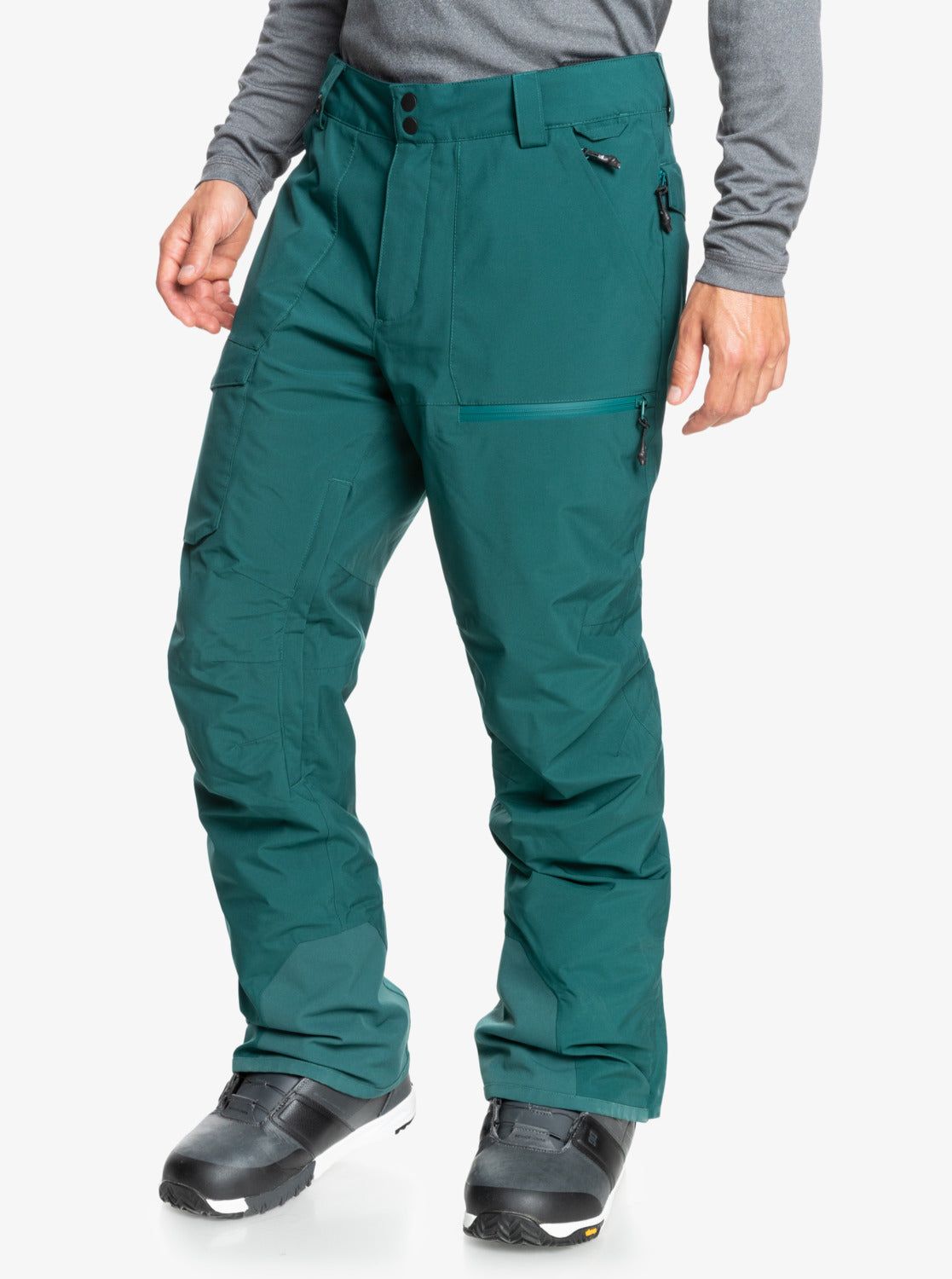 Porter Insulated Snow Pants - True Black Gps Point sold by Quiksilver product image thumbnail 2