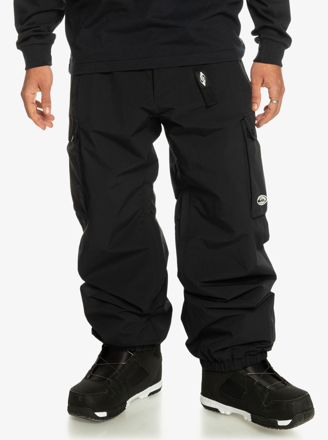 Snow Down Cargo Technical Snow Pants - True Black sold by Quiksilver