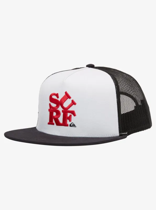 Oasis Trucker Snapback Hat - White made by Quiksilver