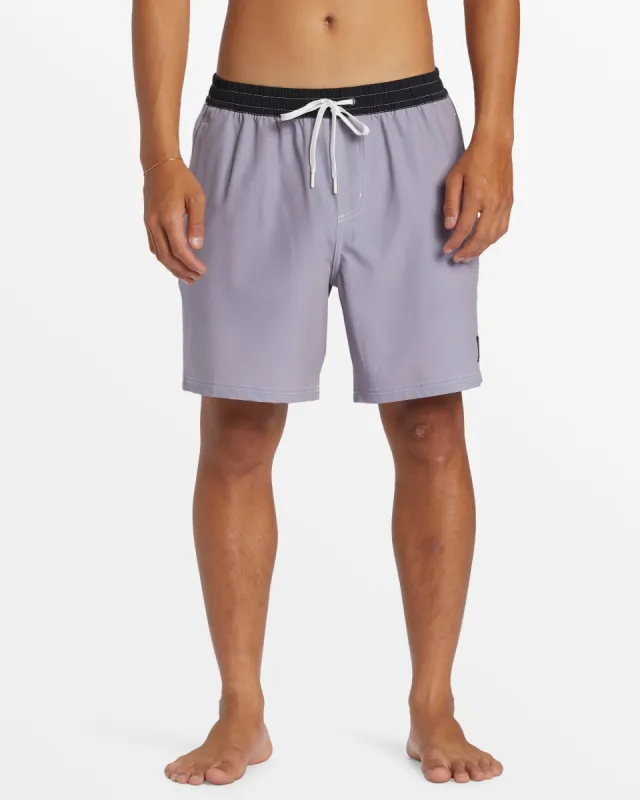Original Straight 17" Swim Trunks - Minimal Gray sold by Quiksilver