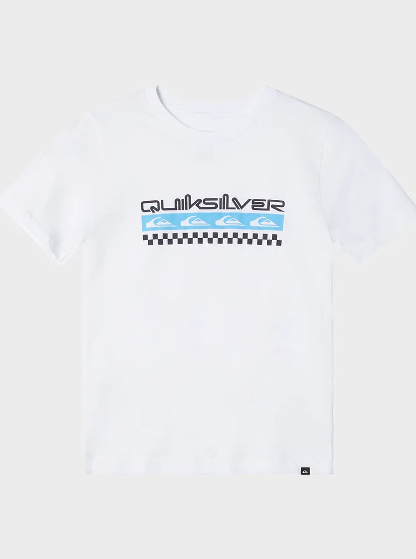 Boys 8-16 Omni Check Turn T-Shirt - White sold by Quiksilver product image thumbnail 4