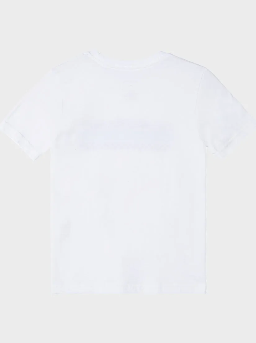 Boys 8-16 Omni Check Turn T-Shirt - White sold by Quiksilver