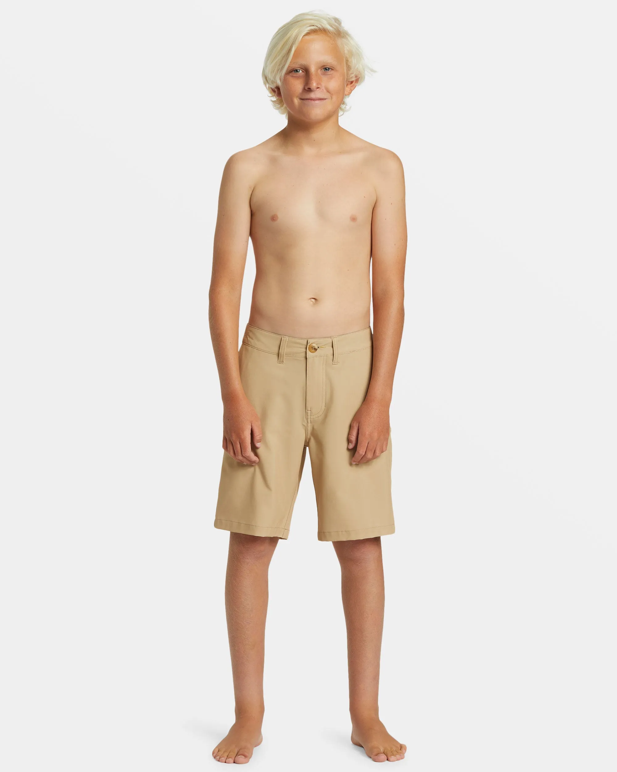 Boys 8-16 Union Amphibian 17" Hybrid Shorts - Khaki sold by Quiksilver product image thumbnail 2