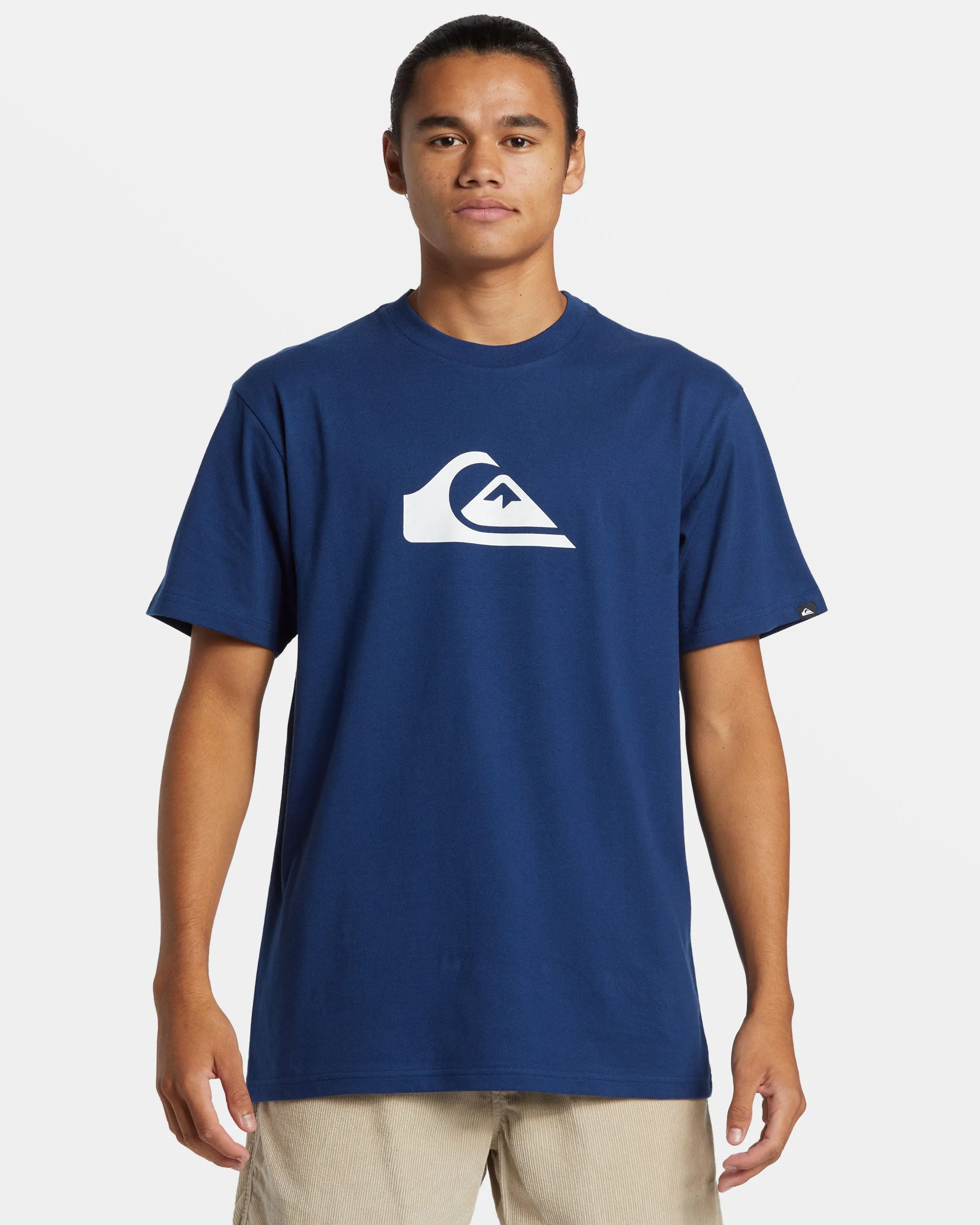 Comp Logo T-Shirt - Estate Blue sold by Quiksilver