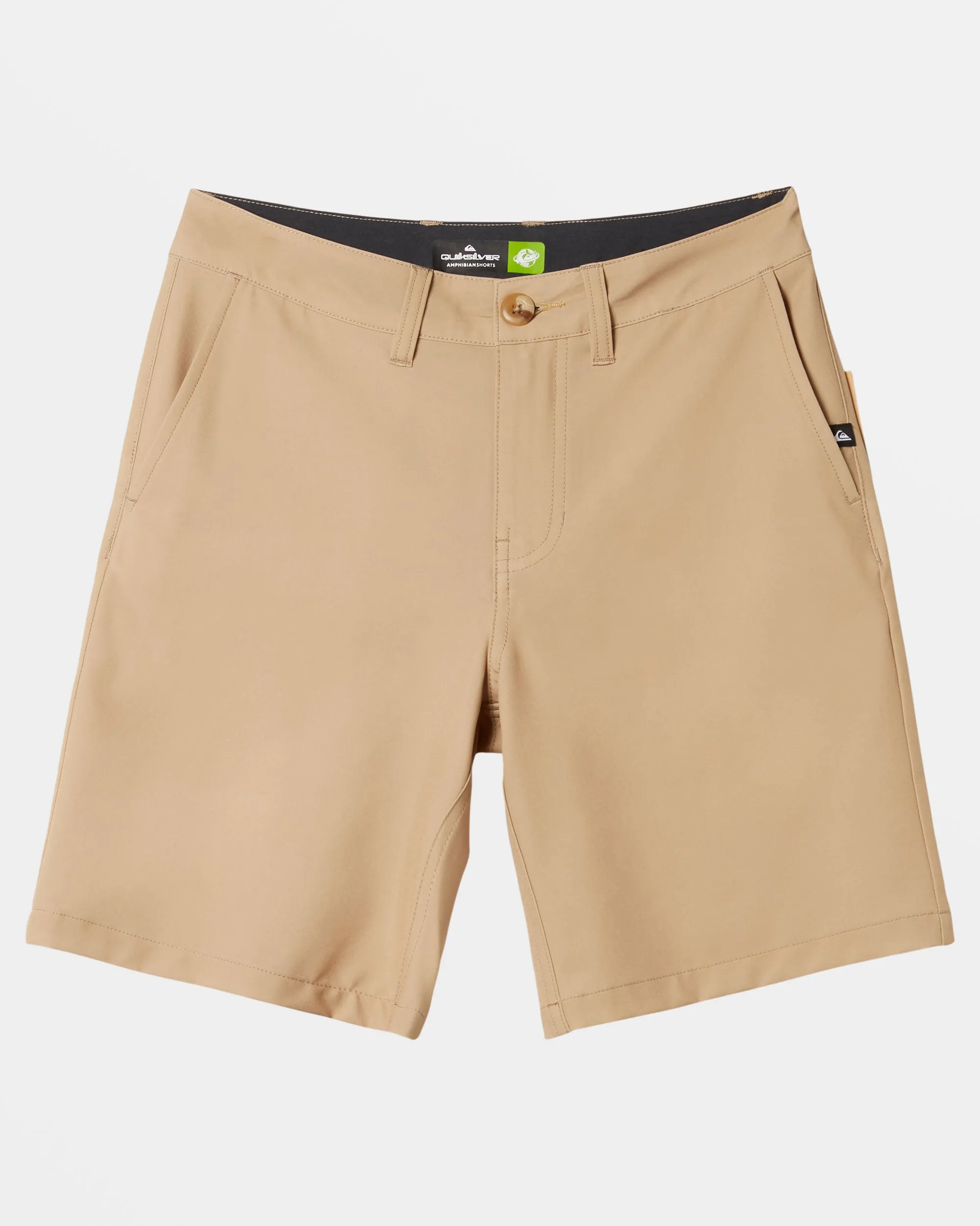 Boys 8-16 Union Amphibian 17" Hybrid Shorts - Khaki sold by Quiksilver