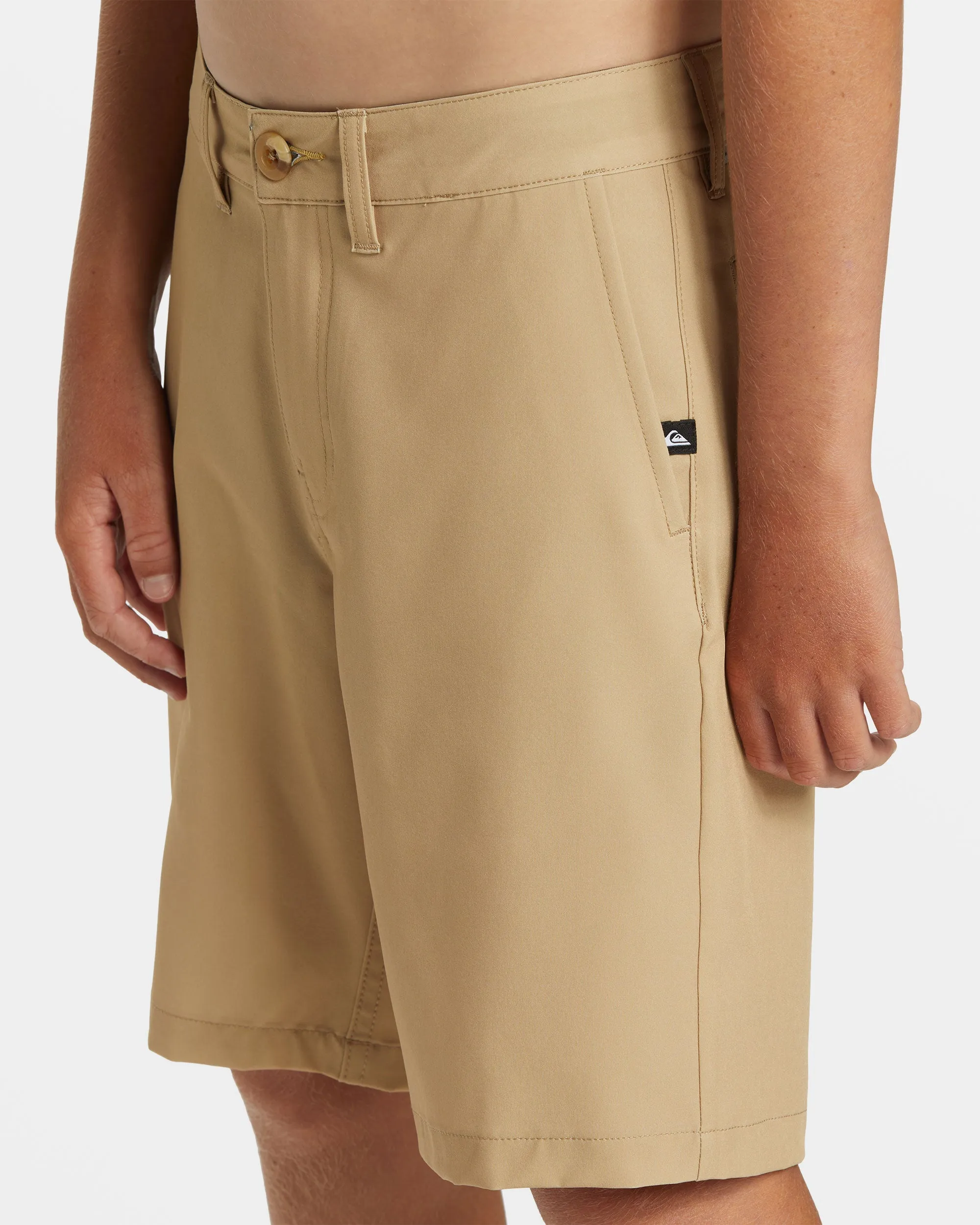 Boys 8-16 Union Amphibian 17" Hybrid Shorts - Khaki sold by Quiksilver product image thumbnail 5