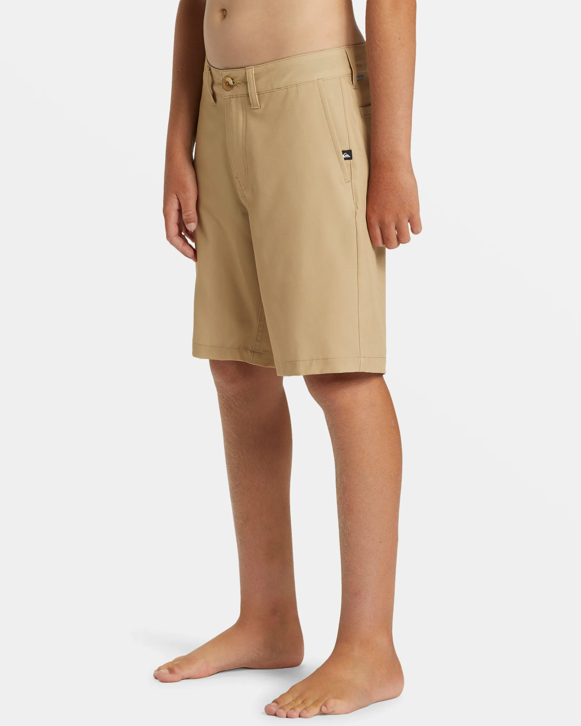 Boys 8-16 Union Amphibian 17" Hybrid Shorts - Khaki sold by Quiksilver product image thumbnail 4