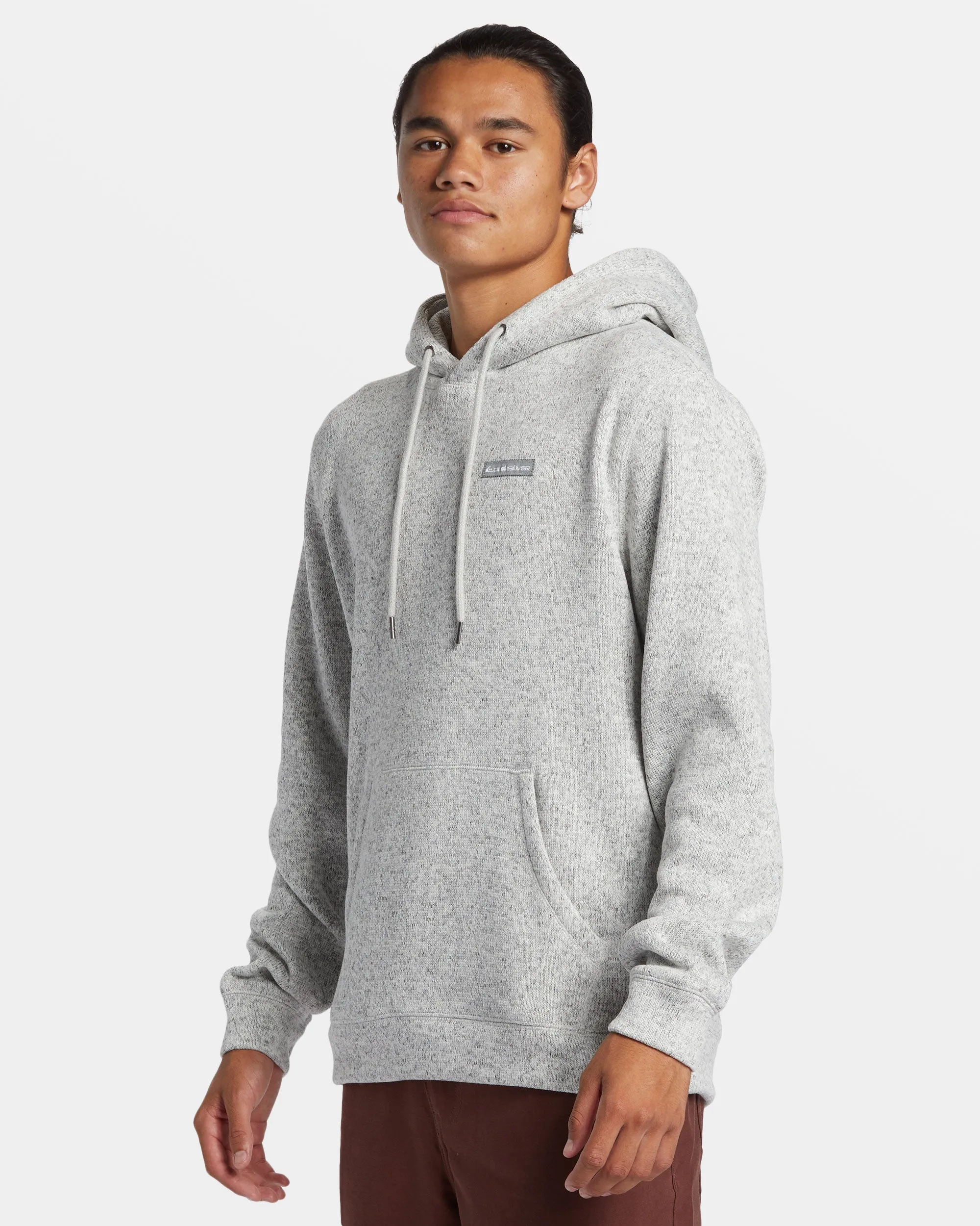 Keller Hoodie - Light Grey Heather sold by Quiksilver product image thumbnail 4