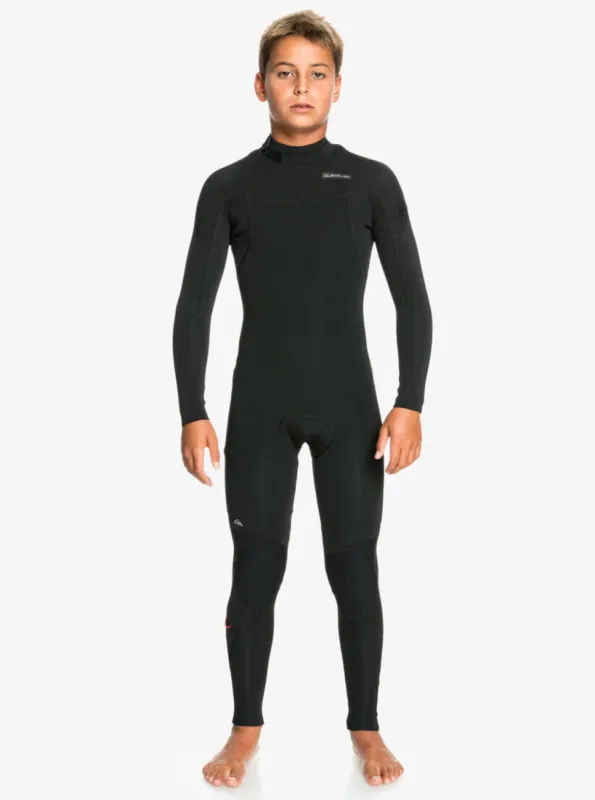 Boys 8-16 3/2mm Everyday Sessions Back Zip Fullsuit - Black sold by Quiksilver