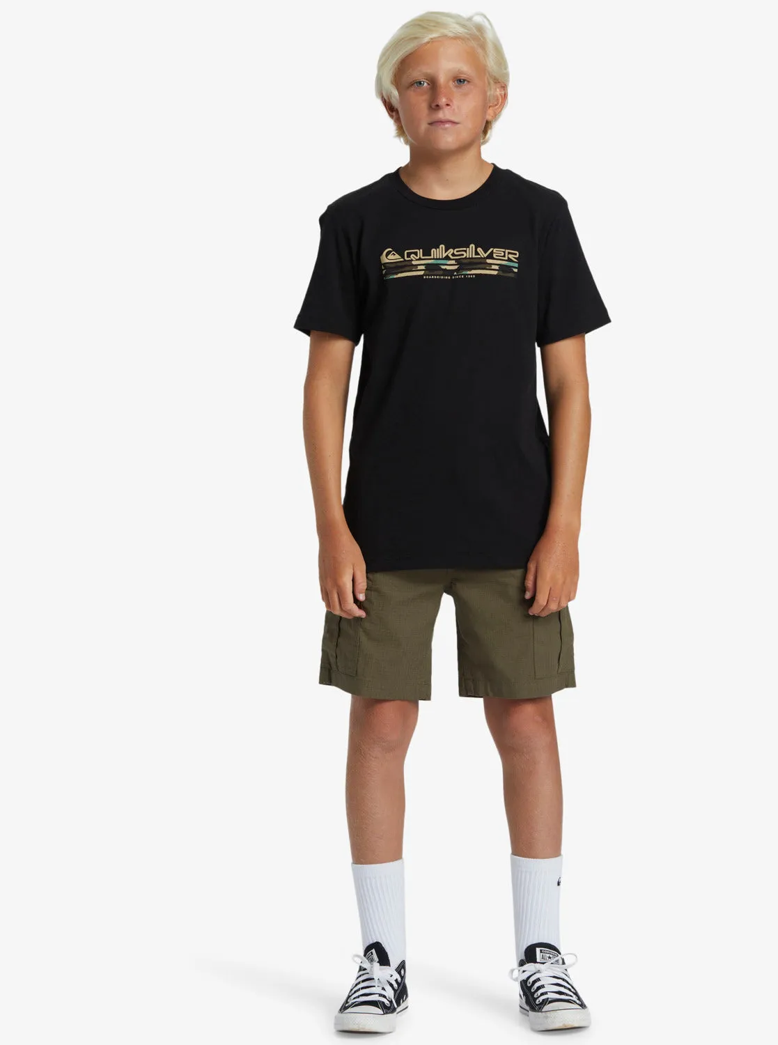 Boys 8-16 Omni Fill T-Shirt - Black sold by Quiksilver product image thumbnail 4
