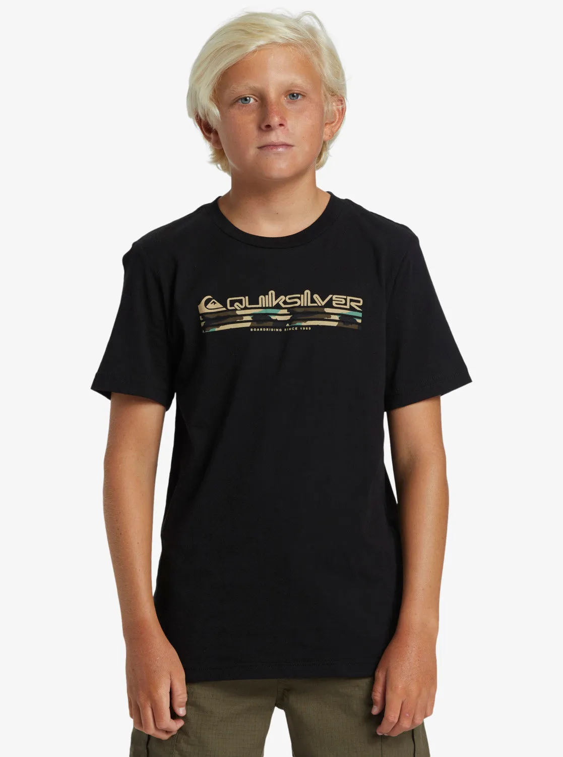 Boys 8-16 Omni Fill T-Shirt - Black sold by Quiksilver