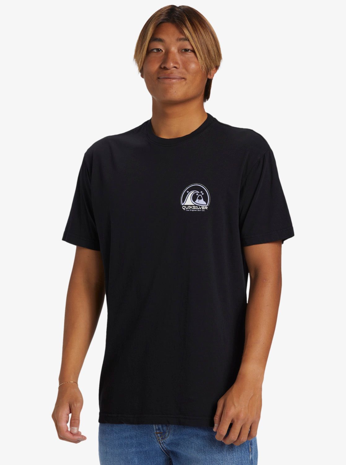 Clean Circle T-Shirt - Black sold by Quiksilver product image thumbnail 4