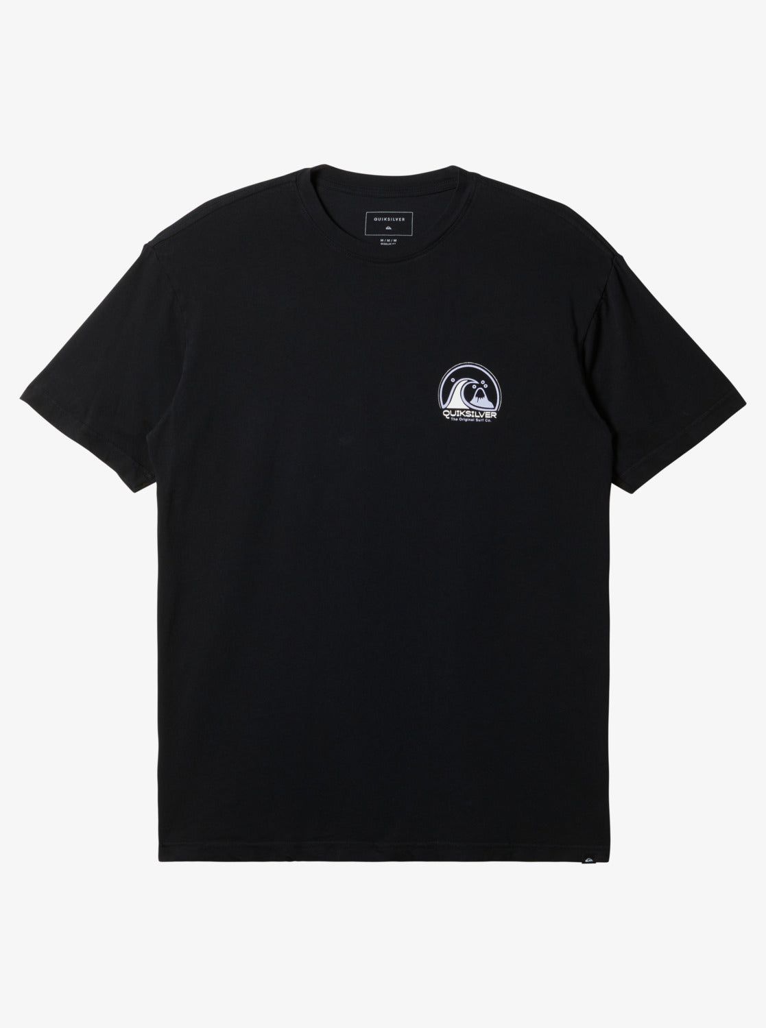 Clean Circle T-Shirt - Black sold by Quiksilver