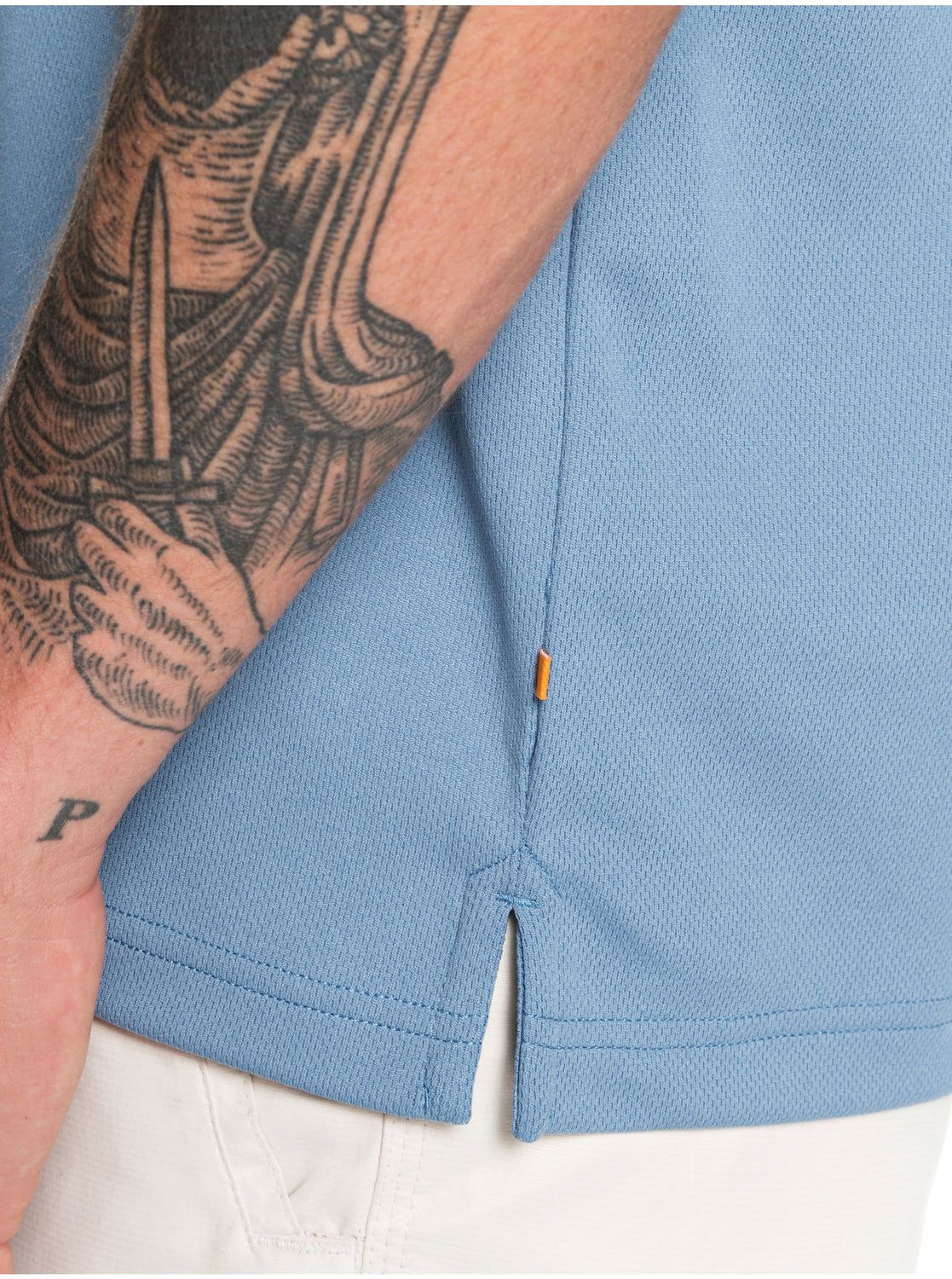 Waterman Water Short Sleeve Polo Shirt - Blue Shadow sold by Quiksilver product image thumbnail 5