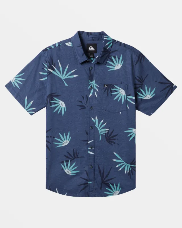 Apero Classic Short Sleeve Shirt - Vintage Indigo Apero Classi Ss sold by Quiksilver