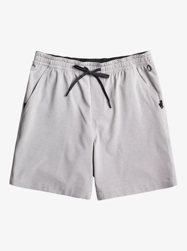 Taxer Heather 18" Amphibian Boardshorts - Sleet sold by Quiksilver