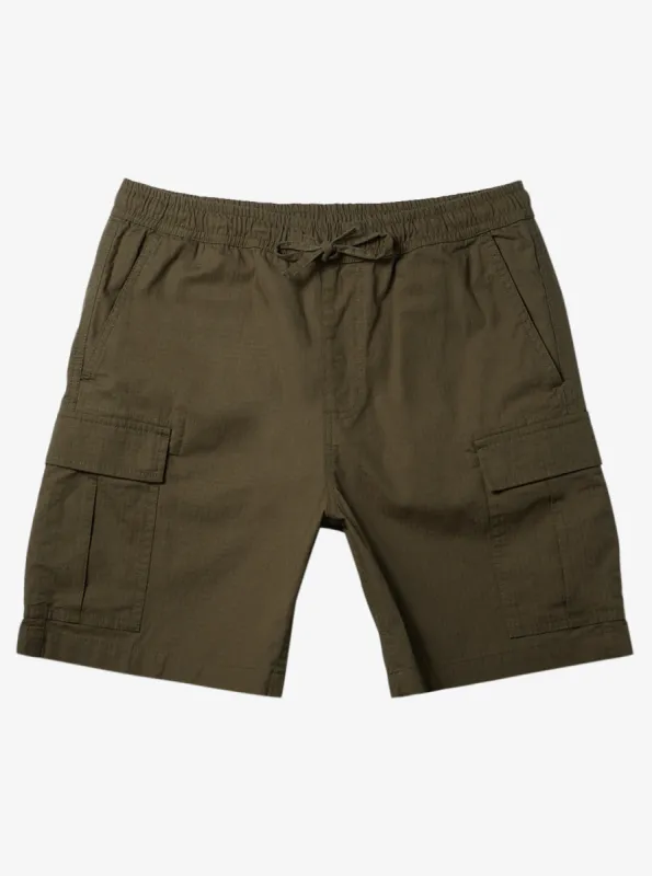 Taxer Cargo Shorts - Grape Leaf sold by Quiksilver
