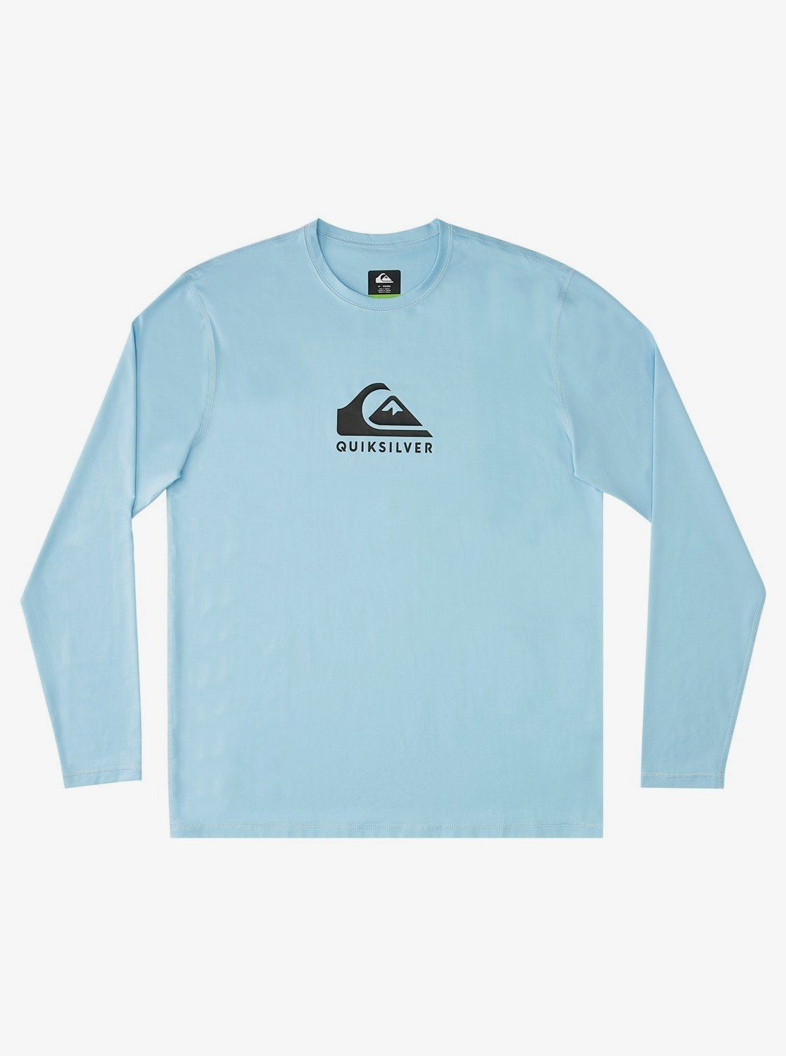 Solid Streak Long Sleeve Upf 50 Surf T-Shirt - Airy Blue sold by Quiksilver