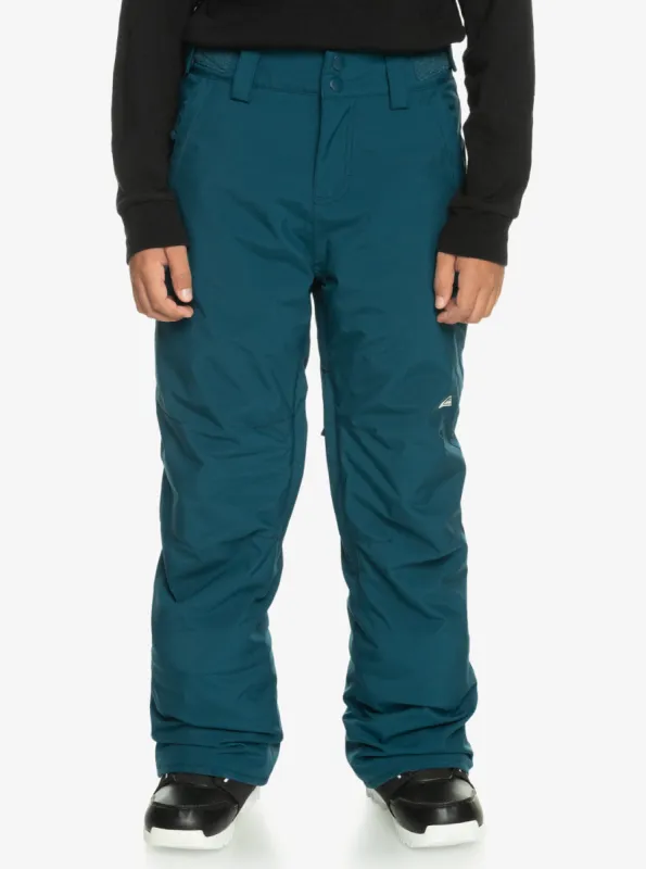 Boys 8-16 Estate Technical Snow Pants - Majolica Blue sold by Quiksilver