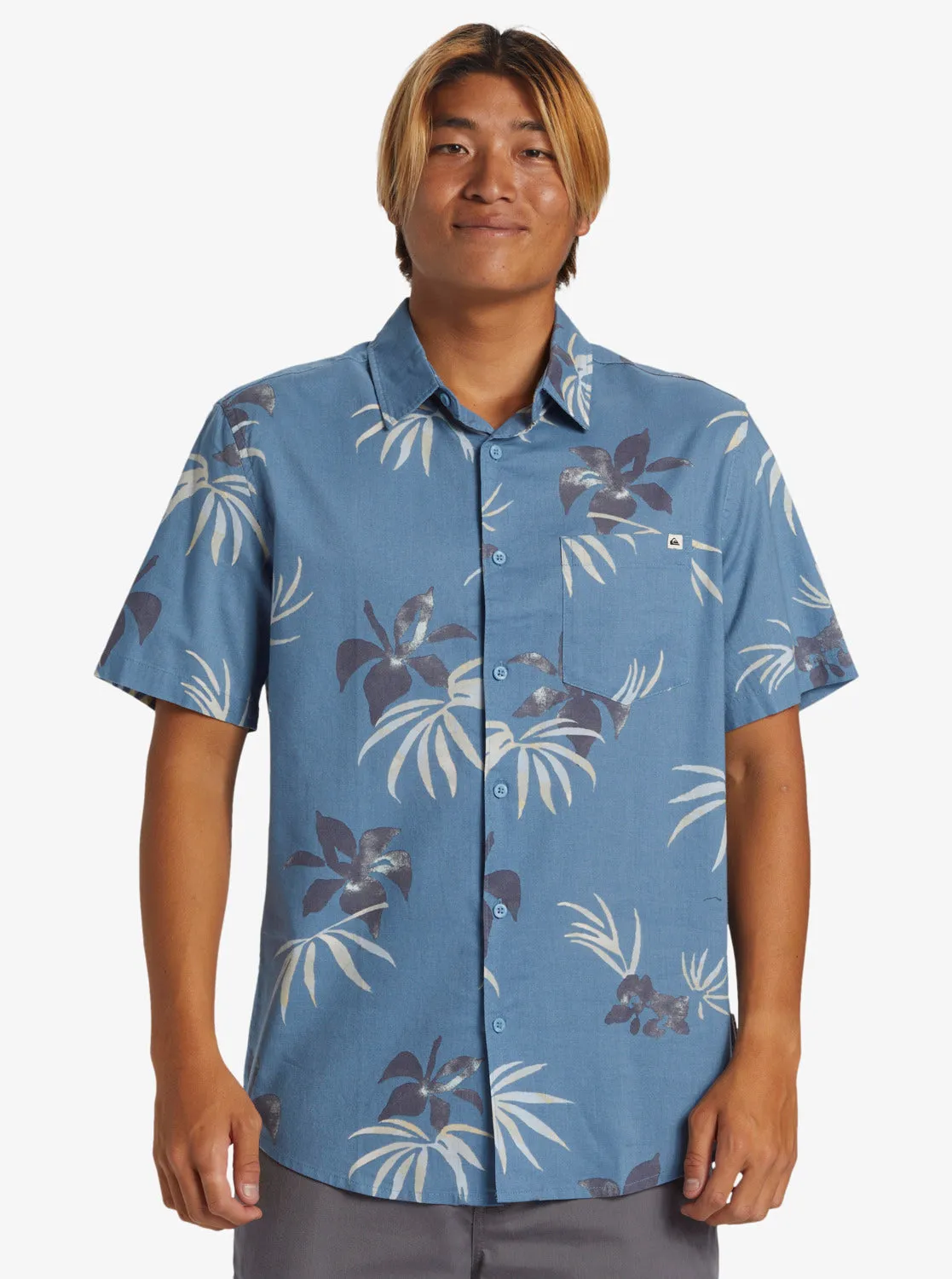Apero Classic Short Sleeve Woven Shirt - Blue Shadow Aop Mix Bag sold by Quiksilver product image thumbnail 3