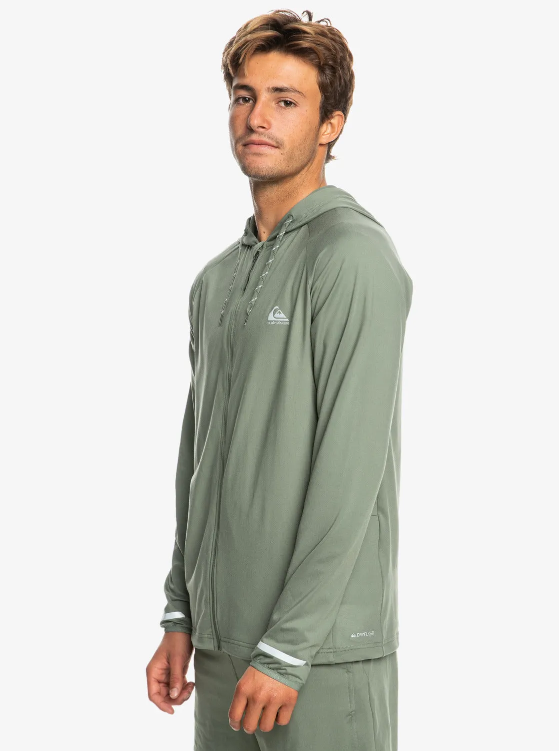 Knit Training Technical Zip-Up Hoodie - Laurel Wreath sold by Quiksilver product image thumbnail 4