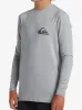 Boys 8-16 Everyday Long Sleeve Surf Tee - Quarry sold by Quiksilver