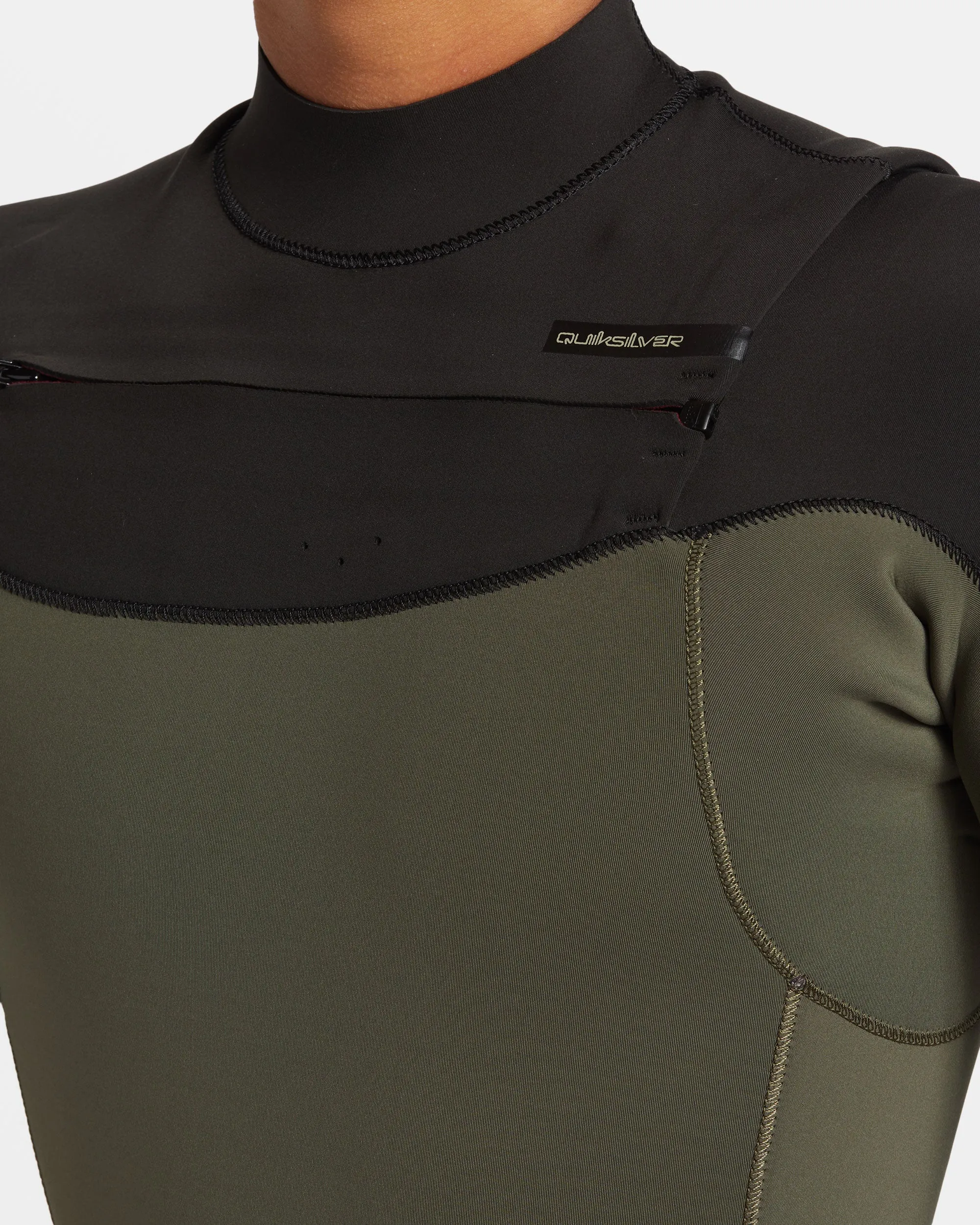 2/2mm Everyday Sessions Short Sleeve Spring Suit - Thyme sold by Quiksilver product image thumbnail 4