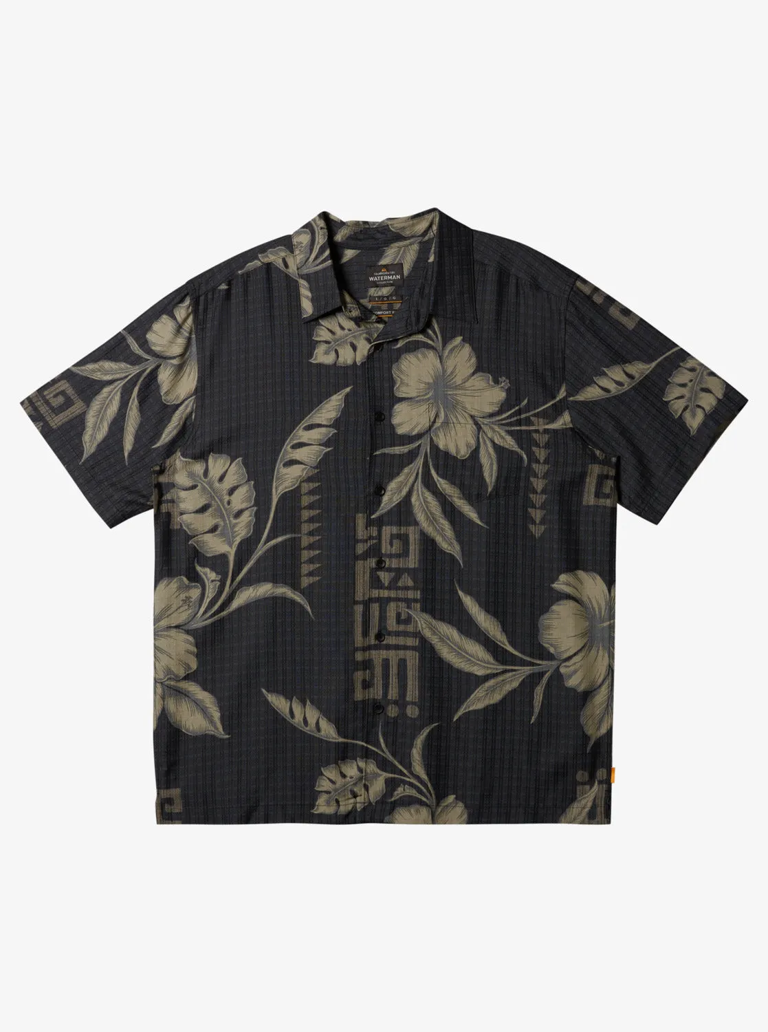 Waterman Troppo Shirt - Black Troppo Woven sold by Quiksilver