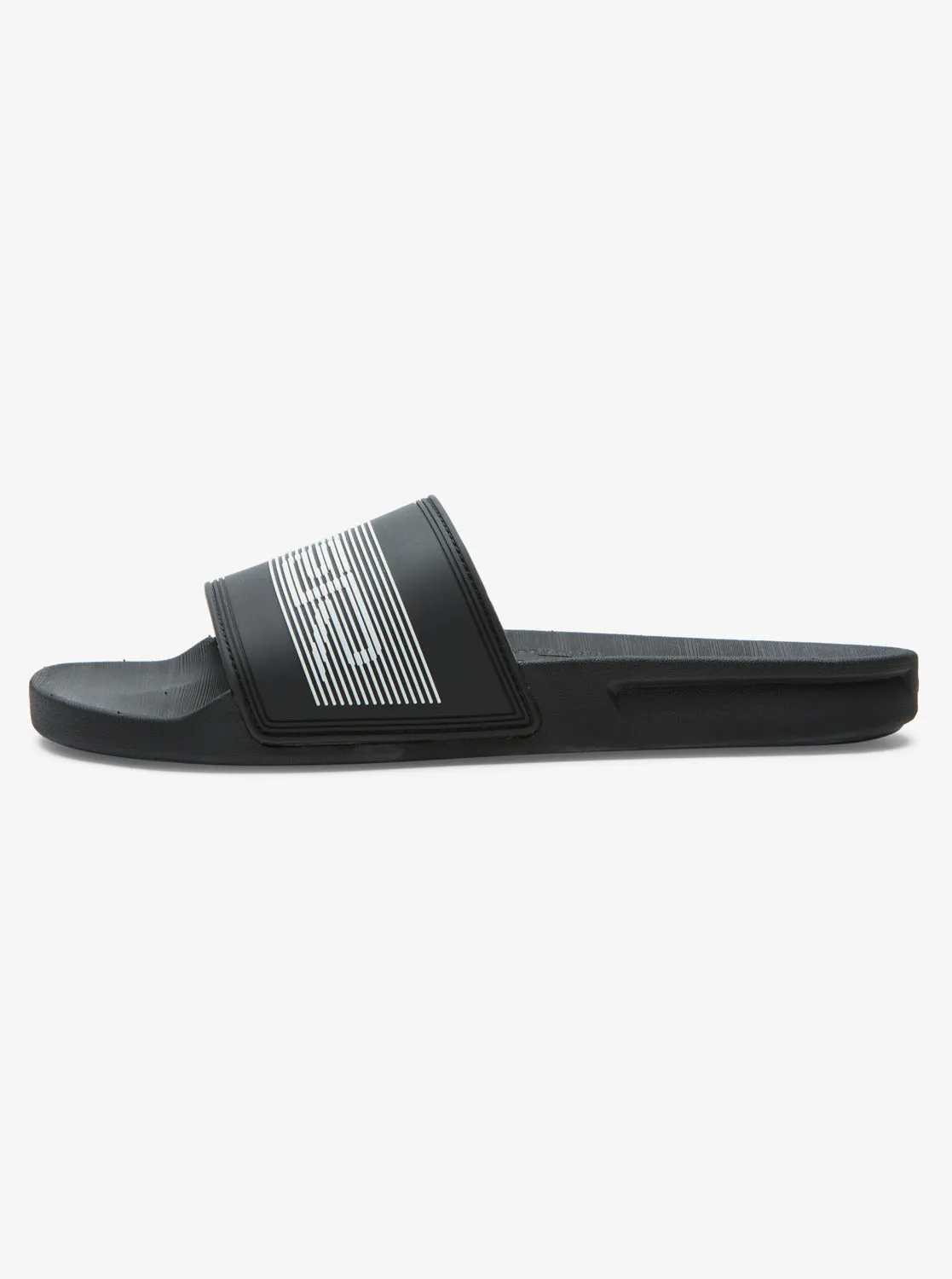 Rivi Wordmark Slides - Black 3 sold by Quiksilver product image thumbnail 2