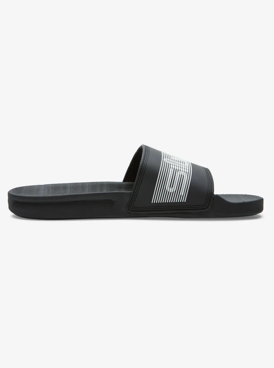 Rivi Wordmark Slides - Black 3 sold by Quiksilver product image thumbnail 3