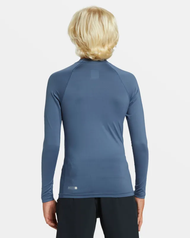 Boys 8-16 Everyday UPF 50 Long Sleeve Rashguard - Vintage Indigo sold by Quiksilver