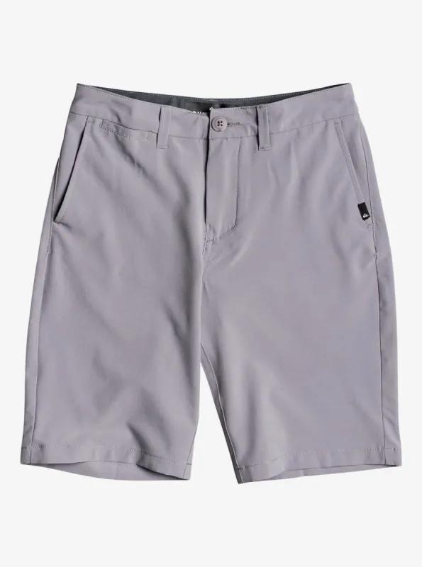 Boys 8-16 Union 19" Amphibian Shorts - Sleet sold by Quiksilver