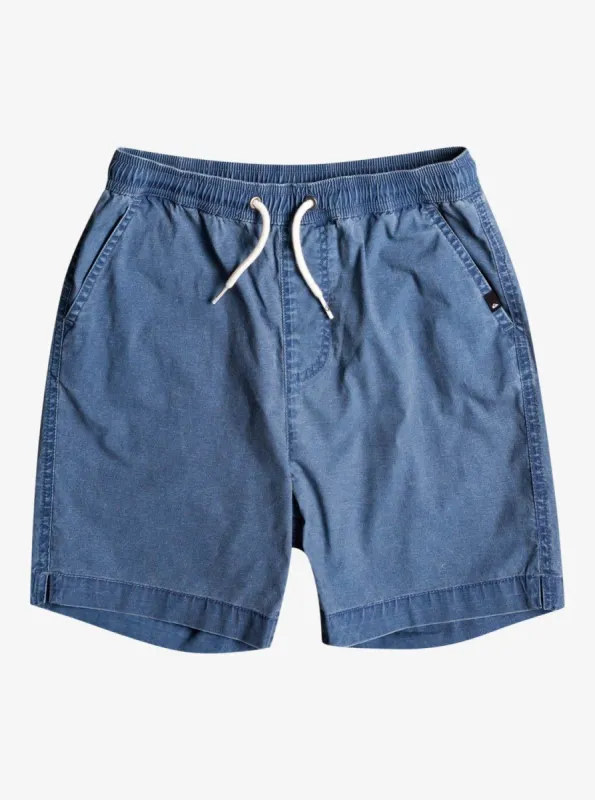 Boys 8-16 Taxer 15" Elastic Waist Shorts - Insignia Blue sold by Quiksilver