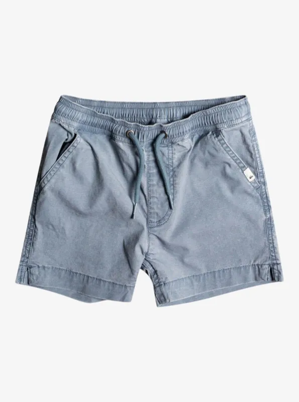 Boys 2-7 Taxer Elastic Waist Shorts - Blue Mirage made by Quiksilver