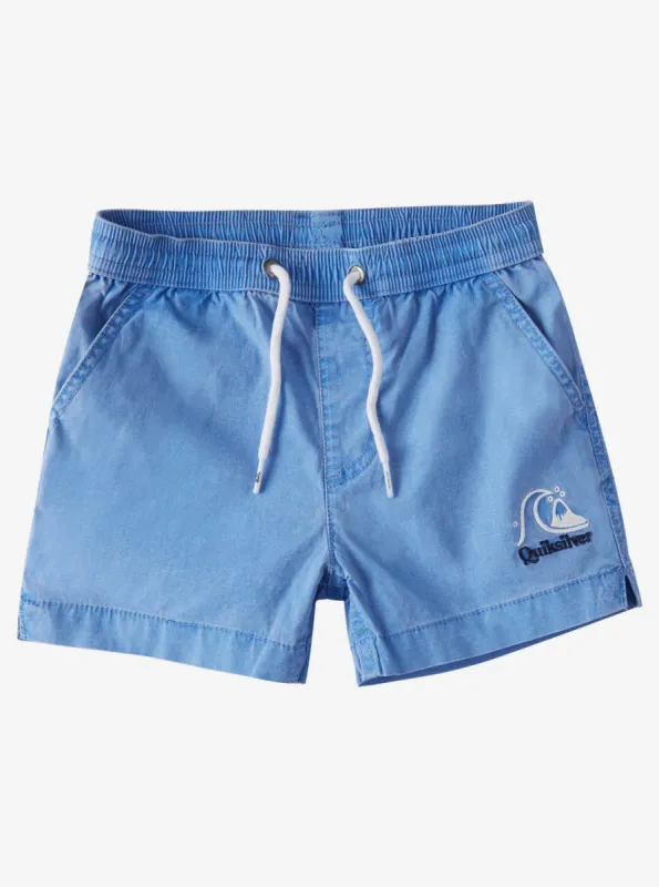 Boy'S 2-7 Taxer Elastic Waist Shorts - Parisian Night made by Quiksilver