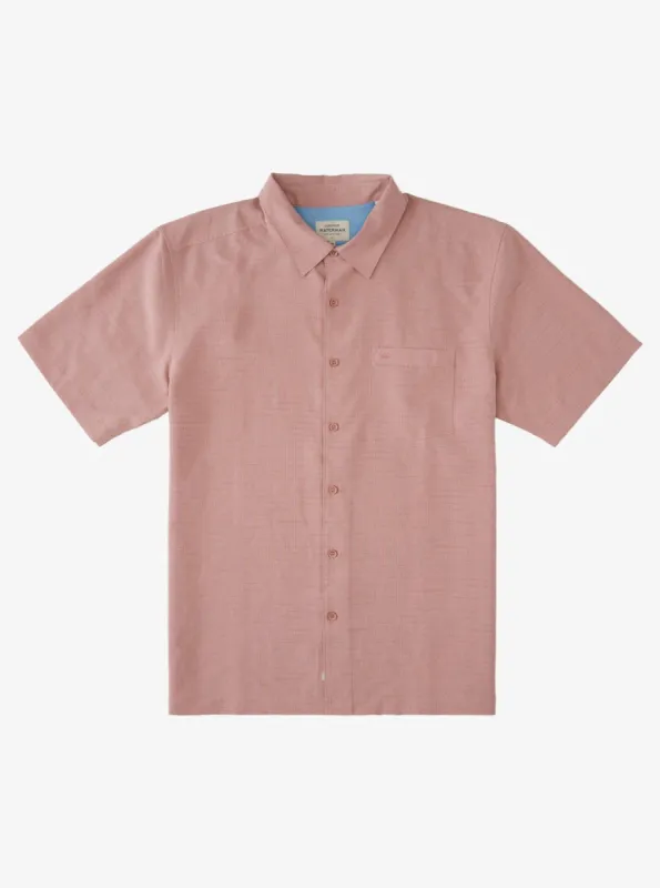 Waterman Centinela Premium Anti-Wrinkle Shirt - Ash Rose Centinella sold by Quiksilver