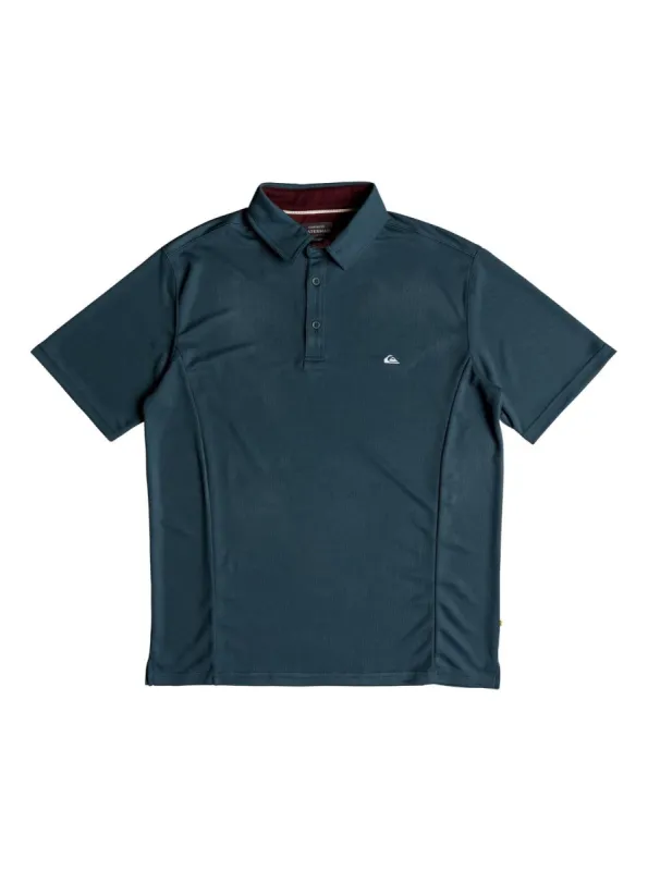 Waterman Water Short Sleeve Polo Shirt - Orion Blue sold by Quiksilver