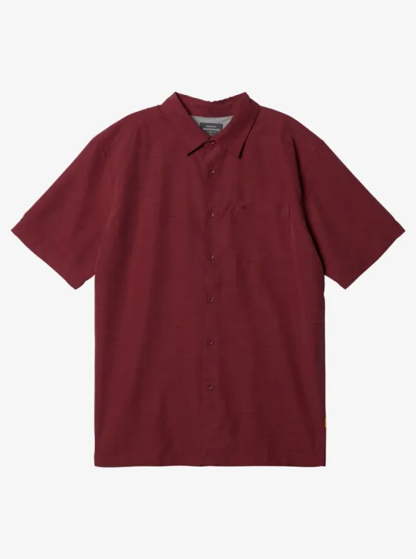 Waterman Centinela Premium Anti-Wrinkle Shirt - Rosewood Centinella sold by Quiksilver
