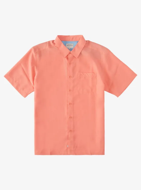Waterman Centinela Premium Anti-Wrinkle Shirt - Peached Pink Centinella sold by Quiksilver