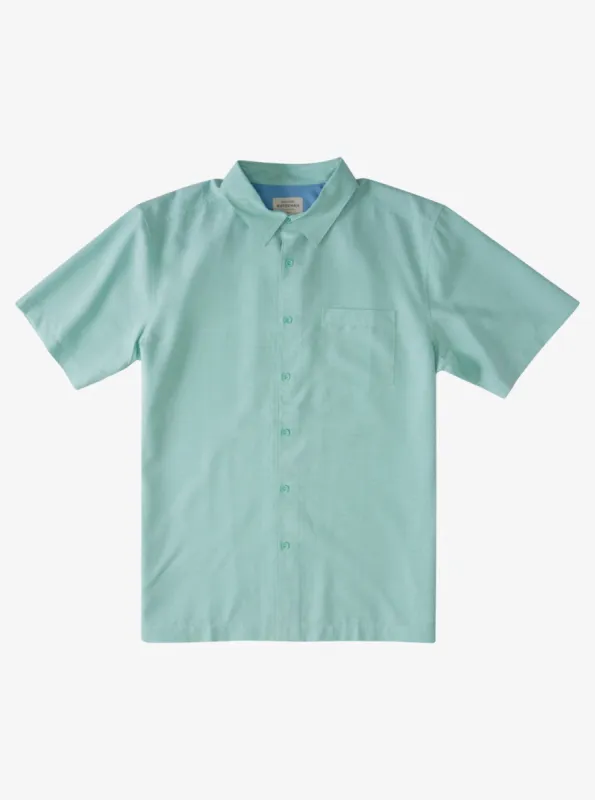 Waterman Centinela Premium Anti-Wrinkle Shirt - Subtle Green Centinella sold by Quiksilver