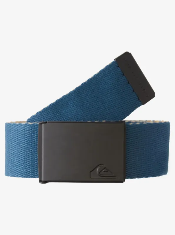 The Jam Webbing Belt - Majolica Blue sold by Quiksilver