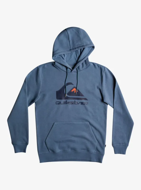 Big Logo Pullover Hoodie - Blue Mirage sold by Quiksilver